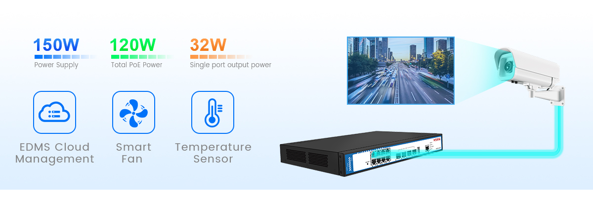 poe switch for ip camera interruptor poe