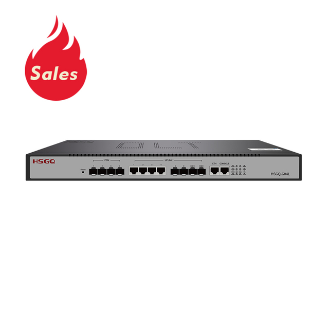 Óptico GPON OLT de 4 puertos para acceso FTTH