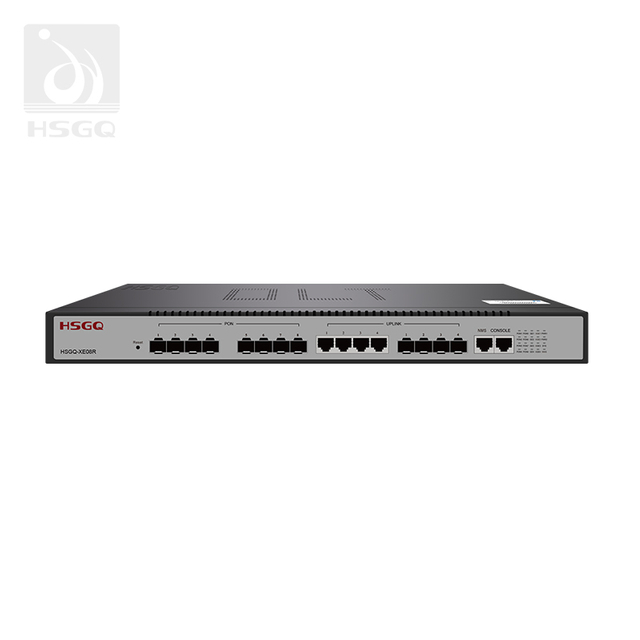 8 puertos Ftth Access Epon OLT negro