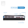 24 puertos L3 Core Switch gigabit en redes