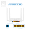 4GE+2.4G+5.8G (1200m) wifi xpon onu